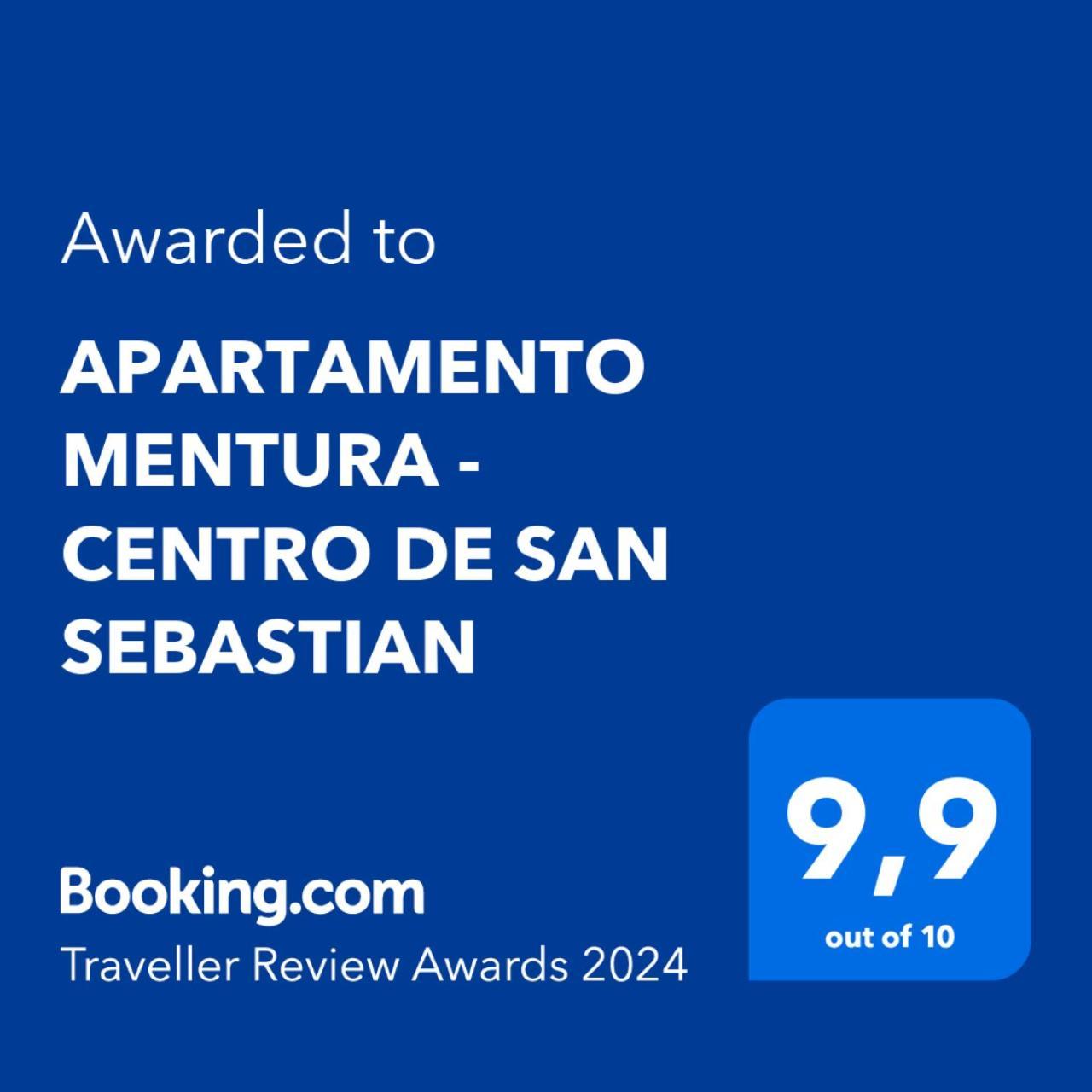 Apartamento Mentura Centro De San Sebastian Parking Free Zewnętrze zdjęcie