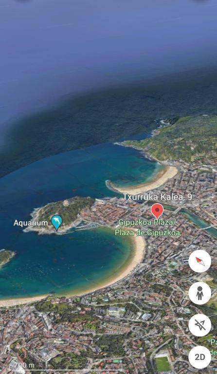 Apartamento Mentura Centro De San Sebastian Parking Free Zewnętrze zdjęcie